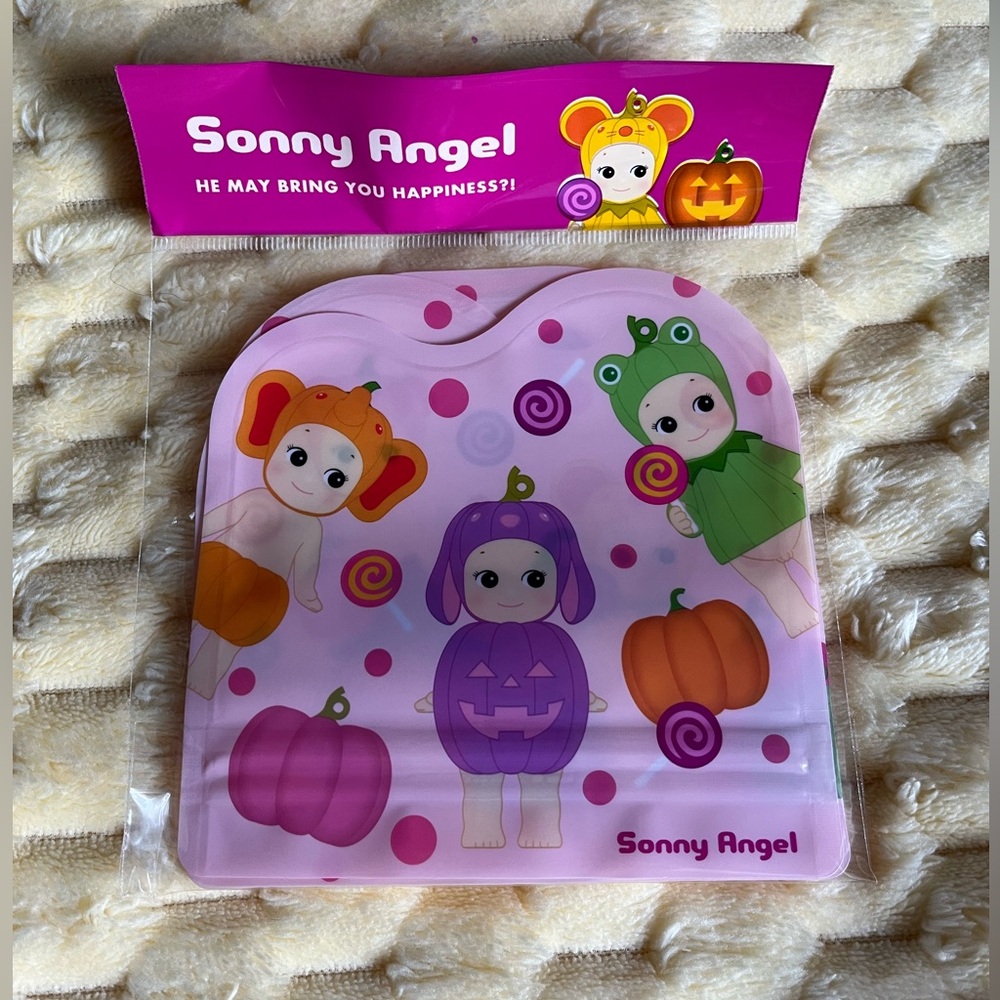 SONNY ANGEL Pumpkin Patch Zip Bag Set (3)